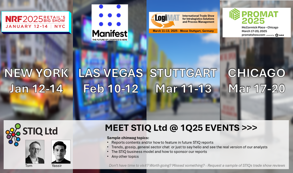 Meet STIQ at 1Q25 events