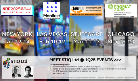 Meet STIQ at 1Q25 events