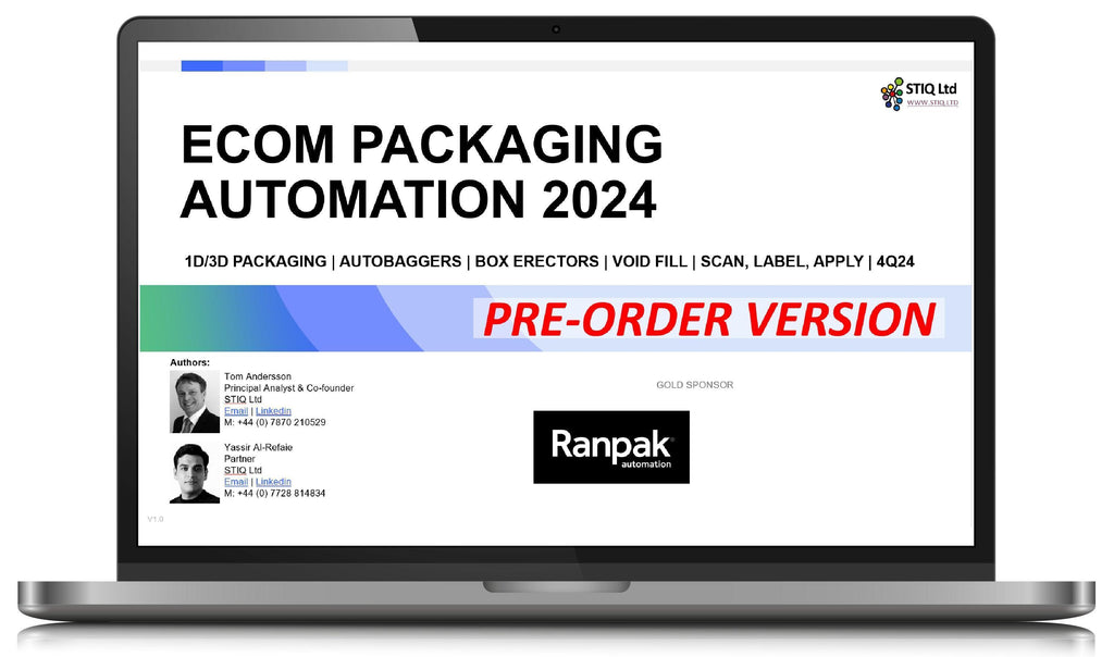 Market Report: Ecom Packaging Automation 2024 (PRE-ORDER)