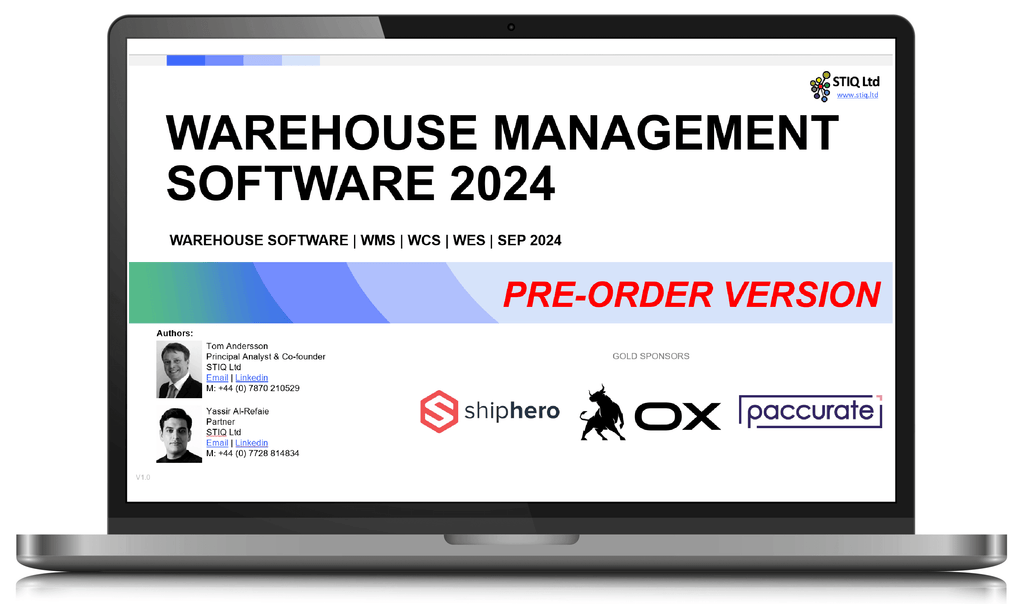 Market Report: WMS Software 2024 (PRE-ORDER)